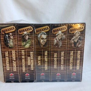 Bonanza VHS Tape Box Set 1998 Madacy Entertainment